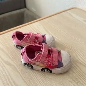 Converse Pink Canvas High-Tops