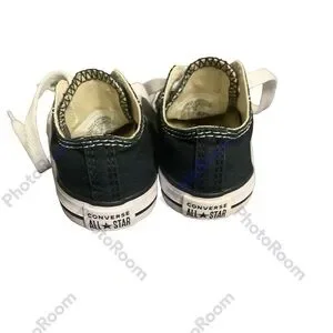 Converse Shoes Chucks Toddler Sz 4 Black Canvas