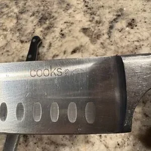 Cooks Stainless Steel Black Kitchen Knife Set Of 7