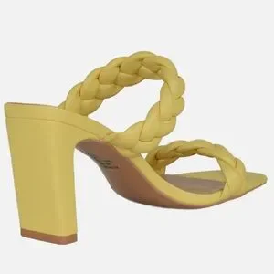 COPY - SODA Block Heel Braided Band Sandal