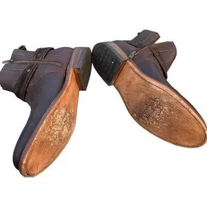 Corral Leather Men's Brown Harness Round Toe Cowboy Size 8.5