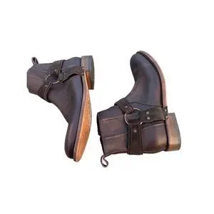 Corral Leather Men's Brown Harness Round Toe Cowboy Size 8.5