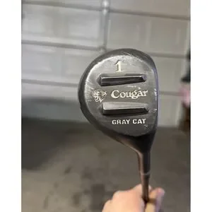 Cougar Grey Cat 1 Wood Graphite Made‎ With Kevlar Fortified Golf Club Flex 17-4