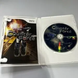 Counter Force (Nintendo Wii 2007) Complete With Manual Case And Game Disc