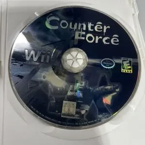 Counter Force (Nintendo Wii 2007) Complete With Manual Case And Game Disc