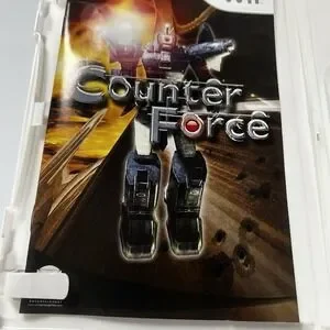 Counter Force (Nintendo Wii 2007) Complete With Manual Case And Game Disc