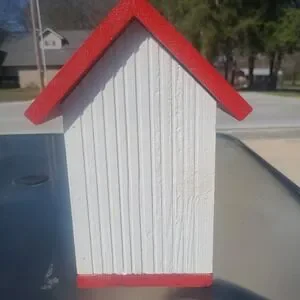 Country Store Custom Made Brand New Bird House Amazing Detail & Color 11' By 11'