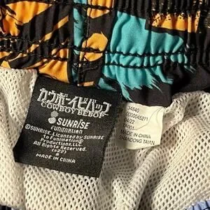 Cowboy Bebop Men’s Small Swim Shorts SUNRISE Anime Manga Funimation AOP Comic