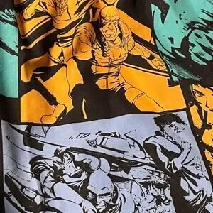 Cowboy Bebop Men’s Small Swim Shorts SUNRISE Anime Manga Funimation AOP Comic