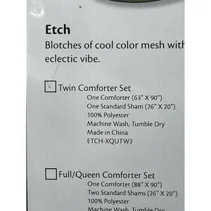 Crayola Dream In Color Bedding Collection Etch Print Twin Comforter Set New