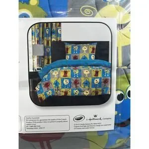 Crayola Dream In Color Bedding Collection Monster Friends Twin Comforter Set New