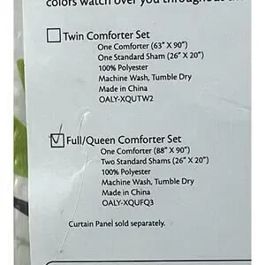 Crayola Dream In Color Bedding Comforter Set Full/Queen- Owl Always Love You NWT