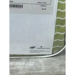 Crayola Dream In Color Twin Sheet Set Serpentine Stripe Screamin’ Green NEW