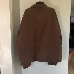 CREAMEAUX Waxed Leather Jacket
