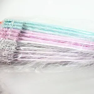 Creatology 2 Pks Of 12 Mini Plastic Star Wands 6 1/2" T Blue Silver Purple Pink