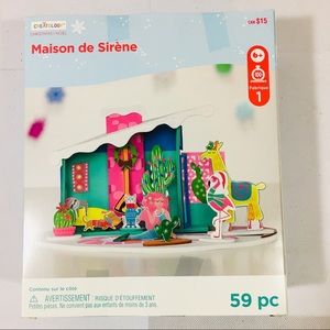 Creatology Mermaid House Holiday Foam Kit New