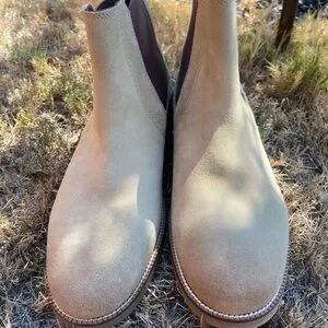 Crevo Tan Men's Leather Boots NWOT