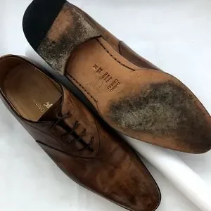 Crisci Handmade Brown Lace-up Shoe