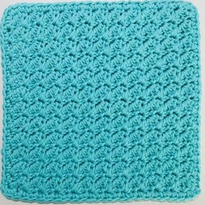 Crochet Washcloths - Set Of 2 Dishcloths 100% Cotton YOU CHOOSE COLOR