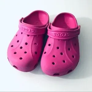 CROCS BAYA GIRL’S CLOGS SANDALS SHOES.SIZE J 2