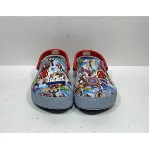Crocs Marvel Avengers Off Court 209943-0ID Clog Kids Size 4 Multicolor Shoes