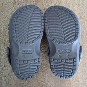 Crocs Navy Baya Lightweight Comfort Cushion Water Friendly Clogs Toddler Size 8