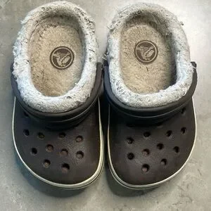 Crocs Toddler Classic Lined Clogs Size 7
