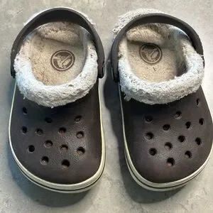 Crocs Toddler Classic Lined Clogs Size 7