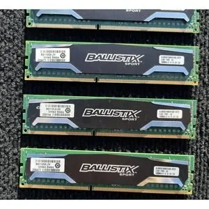 Crucial Ballistix Sport DDR3 32GB (4x8GB) 1600MHz PC3-12800 RAM Made In USA