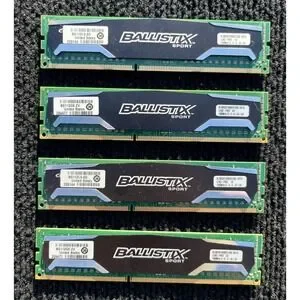 Crucial Ballistix Sport DDR3 32GB (4x8GB) 1600MHz PC3-12800 RAM Made in USA