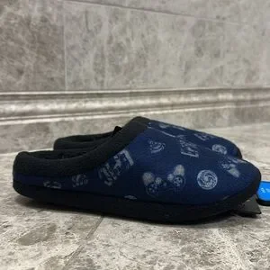 Cuddl Duds Boys Printed Epic Gamer Fleece Clog Slipper NEW M (3-4)
