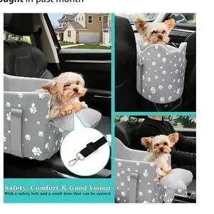Cullaby Console Dog Pet Cat Car Seat For Travel NEW