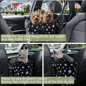 Cullaby Large Car Console Pet Seat For Pets Up To 20 Lbs. NEW