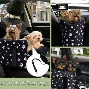 Cullaby Large Car Console Pet Seat For Pets Up To 20 Lbs. NEW