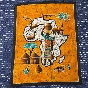 Cultural African Wall Art Paint Batik