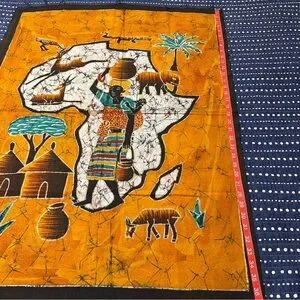 Cultural African Wall Art Paint Batik