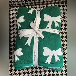 Cupcakes And Cashmere 6 Piece Green Cotton Bath Towel Set
