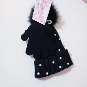 Curls & Pearl's Couture Pompom Rhinestone Decor