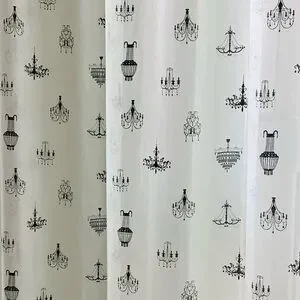 Curtains Drapes Panels Set Of 4 Silk Panels Country Cottage Style Windows Decor