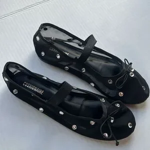 Cushionaire Elegant Mary Jane Mesh Flat Shoes