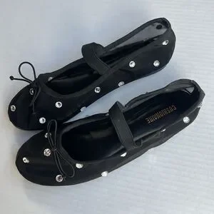 Cushionaire Elegant Mary Jane Mesh Flat Shoes