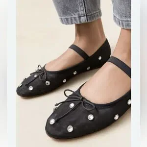 Cushionaire Elegant Mary Jane Mesh Flat Shoes