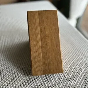 Cutco Knife Block Counter Storage 1751 Honey Finish Oak 8 Slot 'Studio