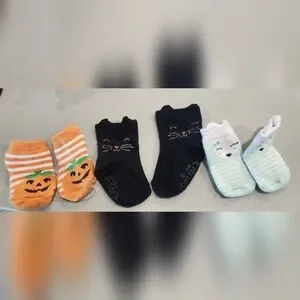 Cute Halloween and Animal Baby Socks Set