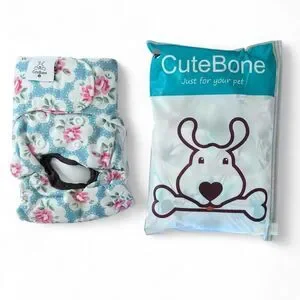CuteboneāFemale Dog Wrap Diapers Washable Sz S