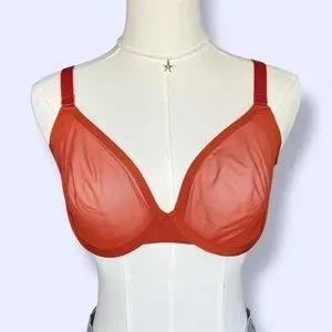 CUUP The Plunge- Mesh Bra in Color Mars NWT CUUP The Plunge- Mesh Bra in Color Mars NWT