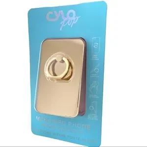 Cylo Gold Mirror Phone Ring Stand
