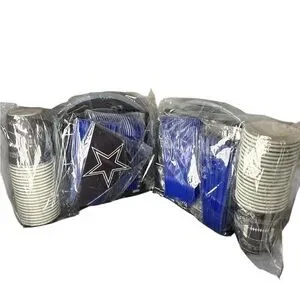 Dallas Cowboys Party Supplies Set 122Pcs each