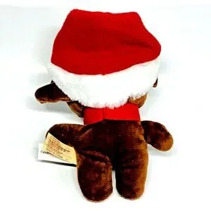 Dan Dee Avanti Christmas Puppy Dog Plush 8" Collector's Choice With Bells