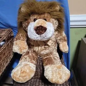Dan Dee Collectors Choice 28" Large Plush Lion Stuffed Animal Pillow Zoo